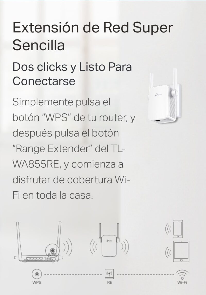 ROUTER TP-LINK TL-WA855RE 300 Mbps