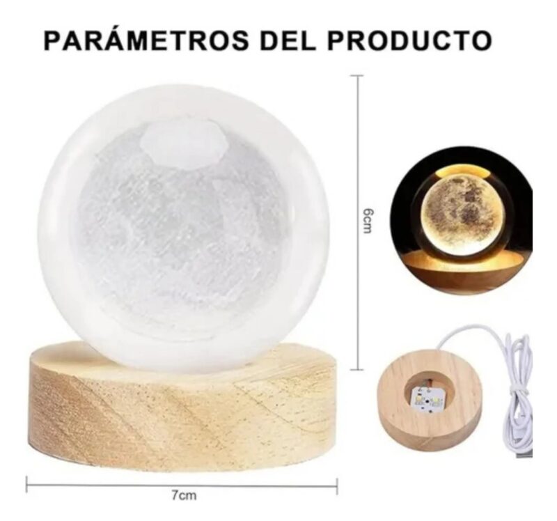 Lámpara USB escalera a la Luna - Imagen 3