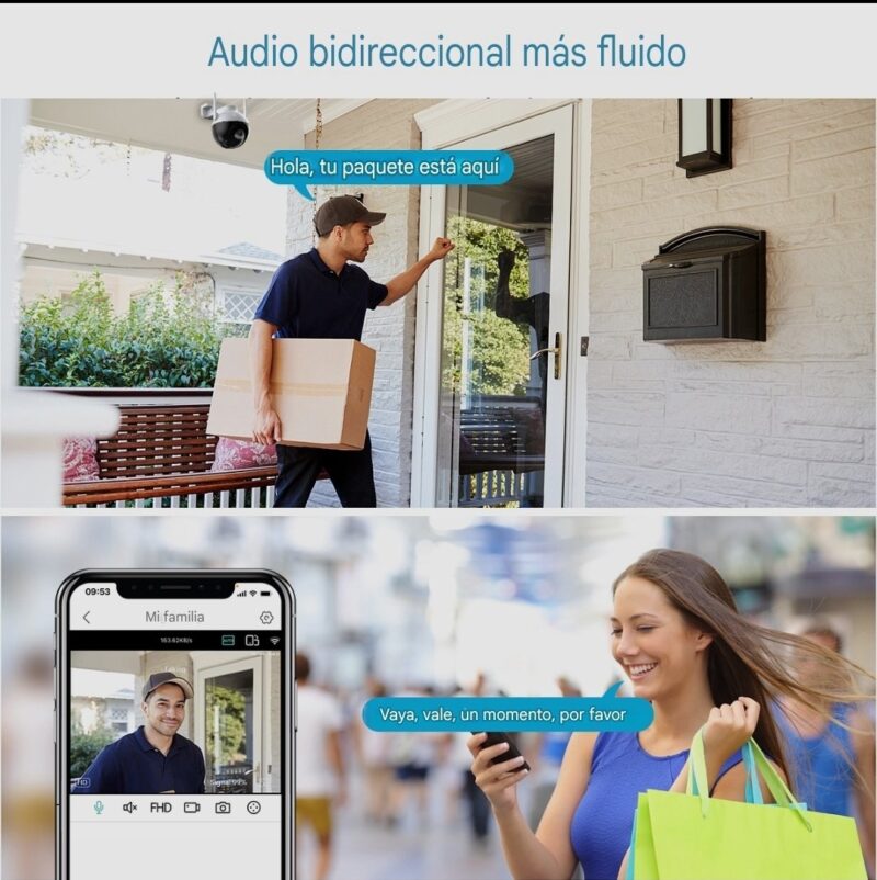 CAMARA DE SEGURIDAD 4MP iCSee - Imagen 6