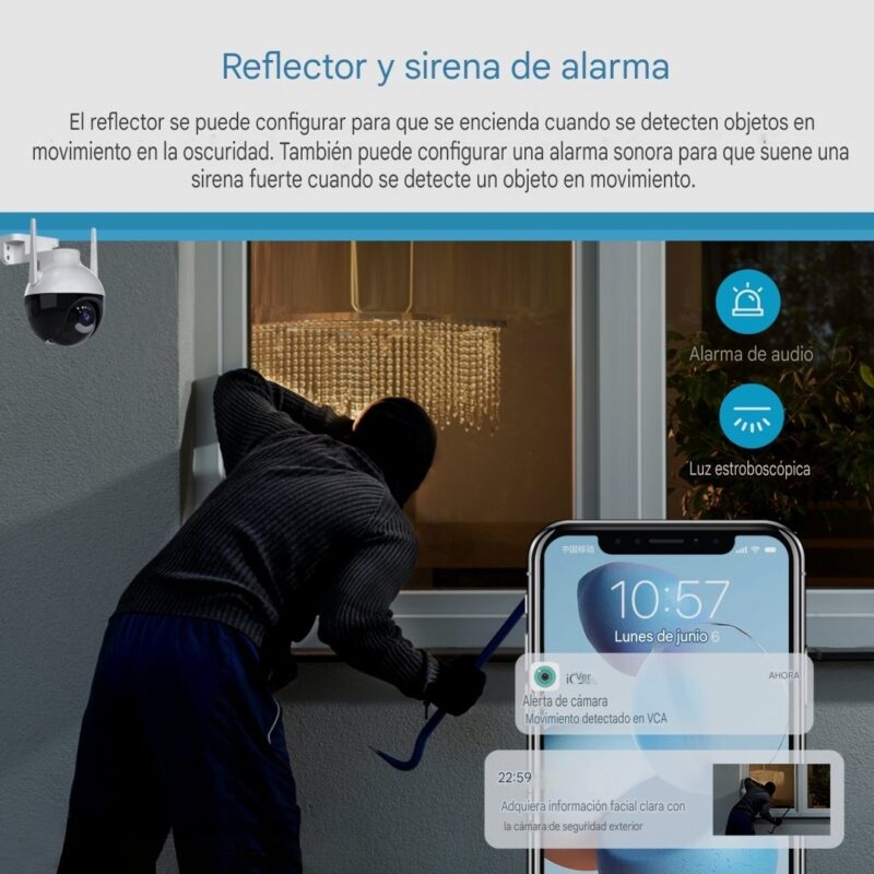 CAMARA DE SEGURIDAD 4MP iCSee - Imagen 7